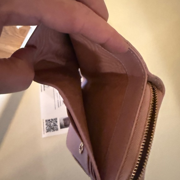 Dior Pink Quilted Caro Wallet - Picture 5 of 12